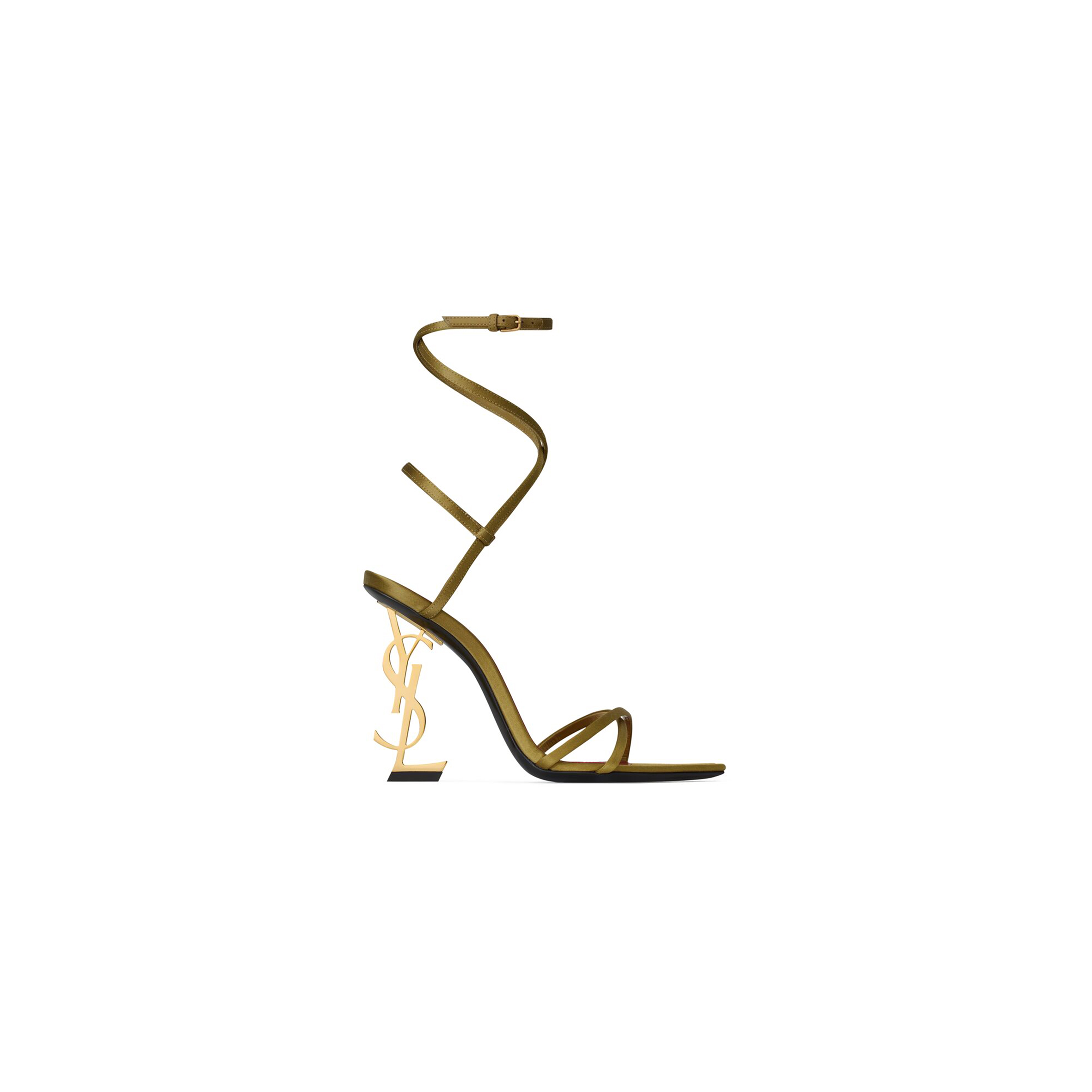 YSL OPYUM SANDALS IN SATIN CREPE 8179729QNBS2309 YSL OPYUM SANDALS IN SATIN CREPE 8179729QNBS2309